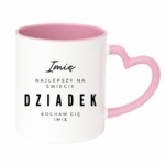 Kubek z dowolnym imieniem "Najlepszy na świecie dziadek"