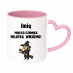 Kubek z dowolnym imieniem "Miłego dzionka"