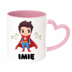 Kubek z dowolnym imieniem "Superbohater"