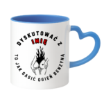 Kubek z dowolnym imieniem "Dyskutować z..."