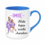 Kubek z dowolnym imieniem "Mała kopia wielki charakter"