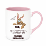 Kubek z dowolnym imieniem „Zajączek Wielkanocny”