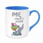 Kubek z dowolnym imieniem "Chłop z jajami"