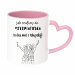 Kubek z dowolnym imieniem ,,Jak trafimy do psychiatryka"