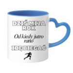 Kubek "Dziś mija rok od kiedy jutro rano idę biegać"