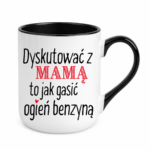 Kubek „Dyskutować z mamą"