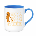 Kubek z napisem "Tung tung tung sahur"