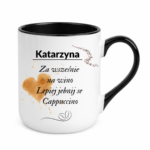 Kubek z dowolnym imieniem "Za wcześnie na wino"