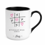 Kubek "Wygrałaś moje serce"