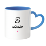 Kubek z dowolnym imieniem i literą