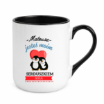Kubek z dowolnymi imionami "Jesteś moim Serduszkiem''