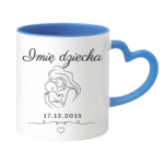 Kubek z dowolną datą i imieniem dziecka