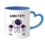 Kubek z dowolnymi imionami "Gang taty"