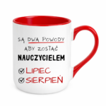 Kubek "Powody aby zostać nauczycielem"