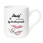Kubek z dowolnym imieniem "Urodzona by kochać pieski"