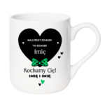 Kubek z dowolnymi imionami ,,Najlepszy Dziadek"
