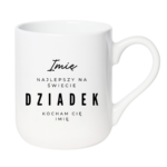 Kubek z dowolnym imieniem "Najlepszy na świecie dziadek"