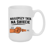 Kubek z dowolnym imieniem "Najlepszy tata na świecie"