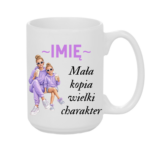 Kubek z dowolnym imieniem "Mała kopia wielki charakter"
