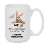 Kubek z dowolnym imieniem „Zajączek Wielkanocny”