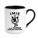 Kubek z dowolnym imieniem "Jej skoda"