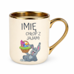 Kubek z dowolnym imieniem "Chłop z jajami"