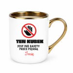Kubek z dowolnym imieniem "Ten kubek jest już zajęty"