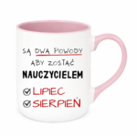 Kubek "Powody aby zostać nauczycielem"