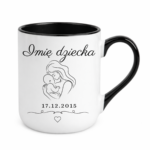 Kubek z dowolną datą i imieniem dziecka