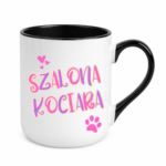 Kubek ,,Szalona kociara''