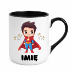 Kubek z dowolnym imieniem "Superbohater"