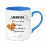 Kubek z dowolnym imieniem "Za wcześnie na wino"