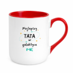 Kubek z dowolnym imieniem ,,Najlepszy Tata w Galaktyce''