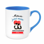 Kubek z dowolnymi imionami "Jesteś moim Serduszkiem''