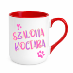 Kubek ,,Szalona kociara''