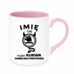 Kubek z dowolnym imieniem "Jej skoda"