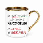 Kubek "Powody aby zostać nauczycielem"