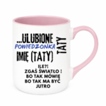 Kubek z dowolnym imieniem "Ulubione powiedzonka taty"