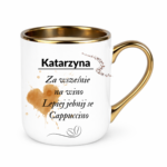 Kubek z dowolnym imieniem "Za wcześnie na wino"