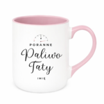 Kubek z dowolnym imieniem dla taty ,,Poranne Paliwo Taty"