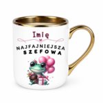 Kubek z dowolnym imieniem "Najfajniejsza szefowa"