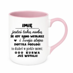 Kubek z dowolnym imieniem "Jesteś taką osobą"
