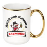 Kubek "Jesteś moim ulubionym bałwanem"