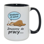 Kubek "Urodzony do spania"- bez imienia