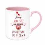Kubek z dowolnym imieniem ,,Ona się nie starzeje"
