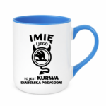 Kubek z dowolnym imieniem "Jego skoda"