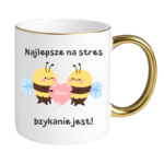 Kubek "Najlepsze na stres..."