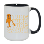 Kubek z napisem "Tung tung tung sahur"