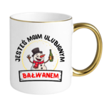 Kubek "Jesteś moim ulubionym bałwanem"