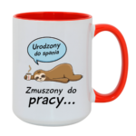 Kubek "Urodzony do spania"- bez imienia